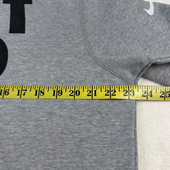 Nike Men's Gray Just Do It Hoodie Pullover Athleisure Size L 54404606G - Picture 10 of 16